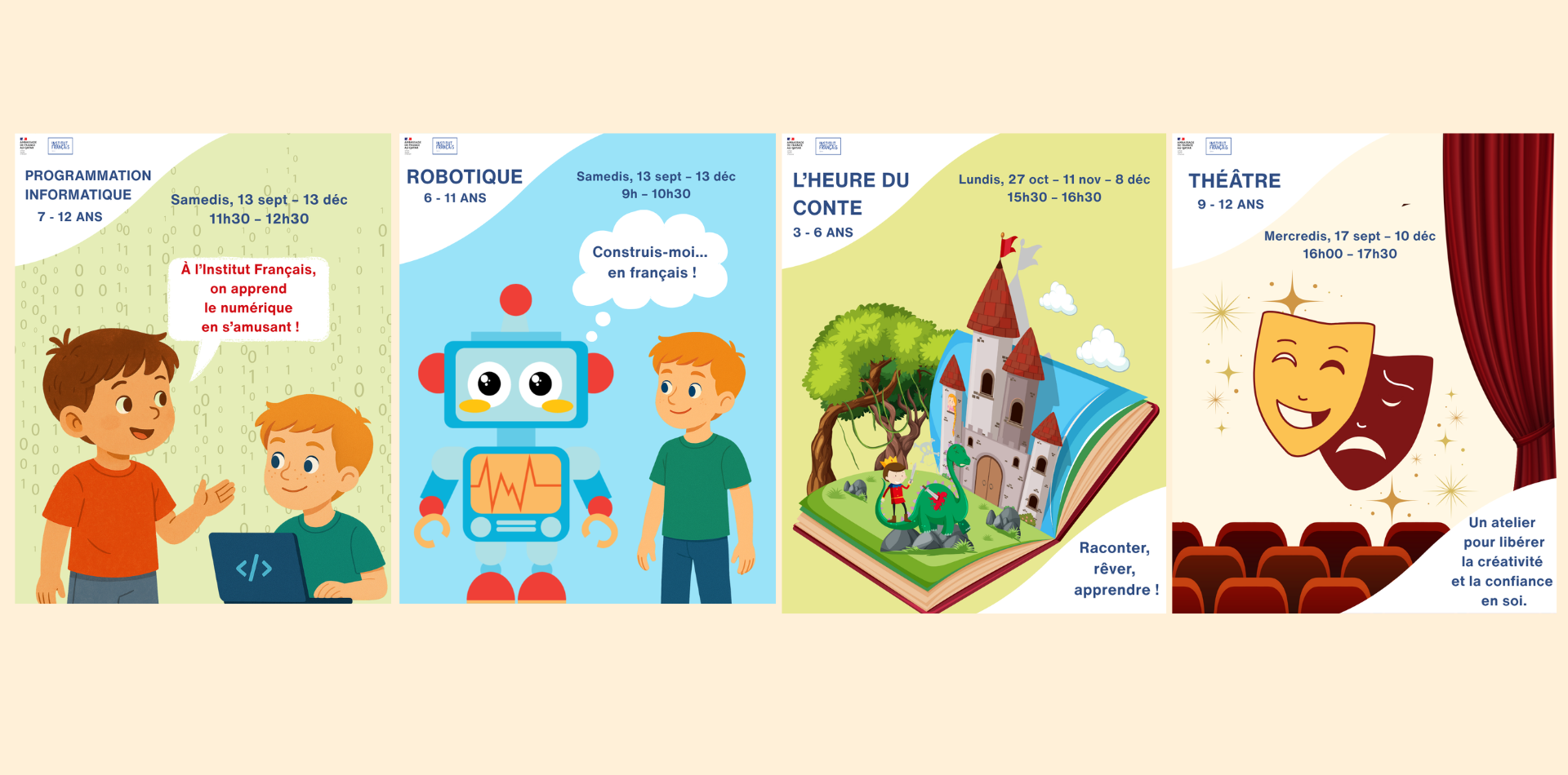 Atelier Robotique (6 – 11 ans)